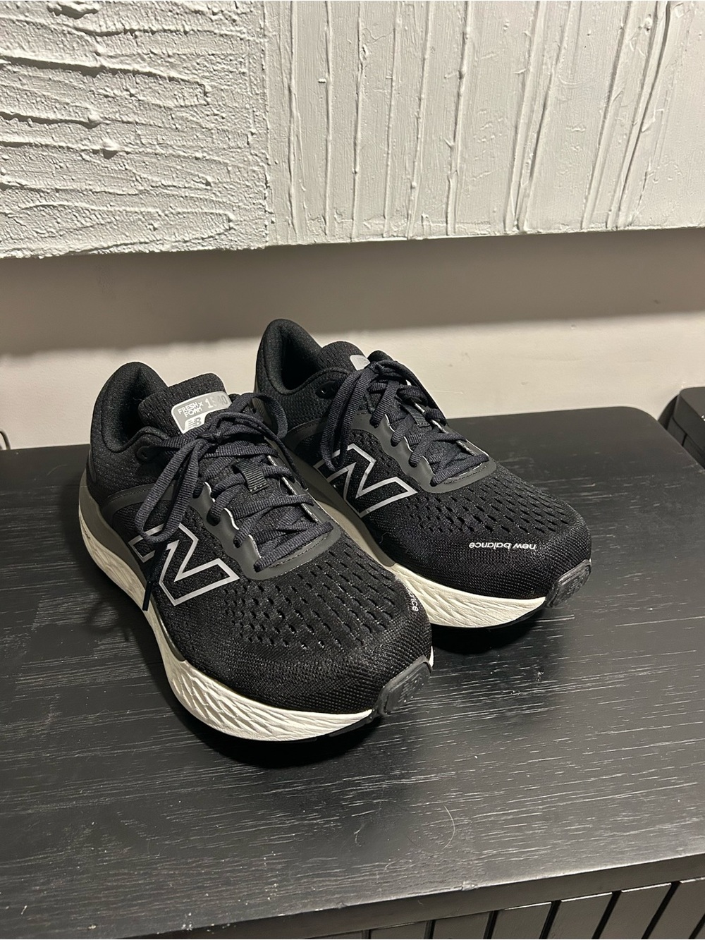 New Balance Made in USA 1540v4 Womens 8.5 4E Extra Wide Black Excellent